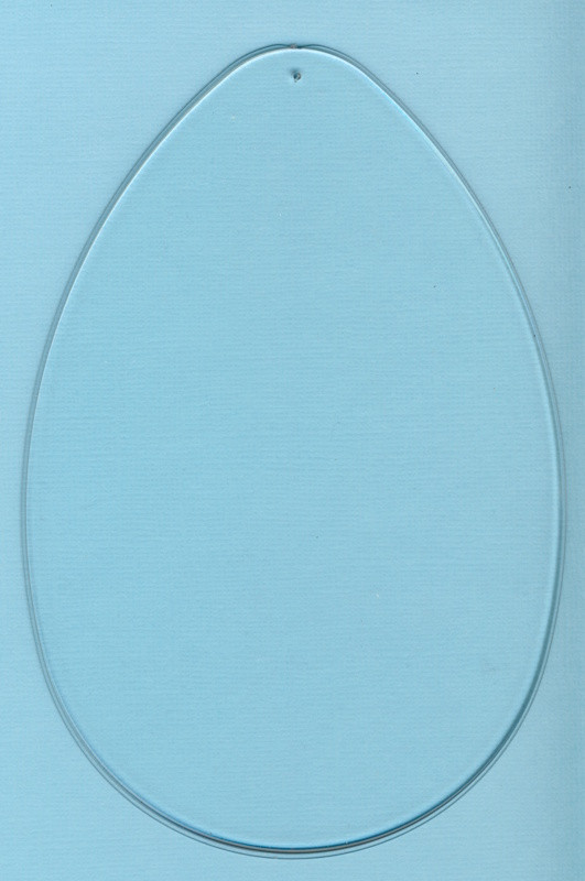 6919286 Acryl Trennscheibe Ei 16cm