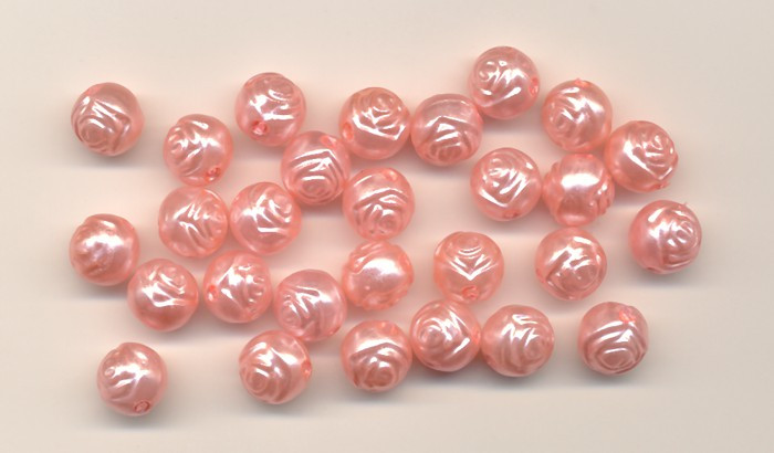 608231 Rosenperlen 8mm apricot
