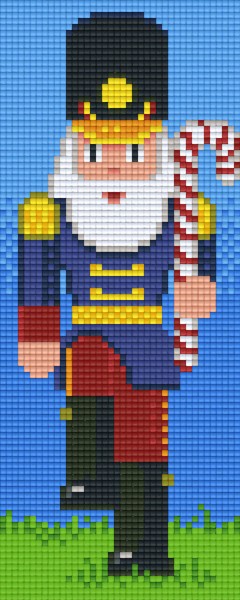 802066 Pixelhobby Klassik Set Soldat weihnachtlich