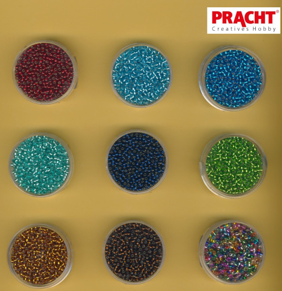 Pracht Rocailles 2,6mm Silbereinzug