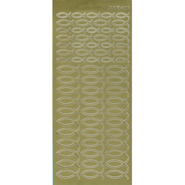 2329g Sticker Fische 4 gold