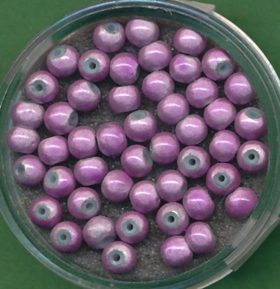 073304524 Miracle Beads 4mm helllila 50 Stück