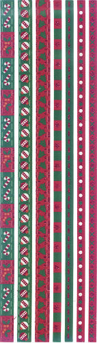 ho841080 Ribbon Sticker weihnachtlich 1