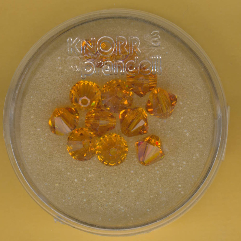 2207834 Swarovski Kristallschliffperlen 6mm topas 12 Stück