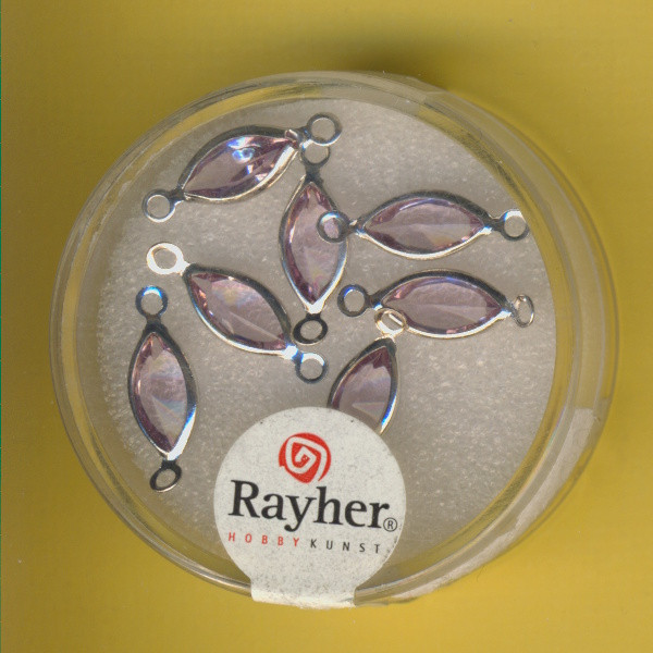 14297314 Swarovski Accessoires oval 17mm violett 7 Stück