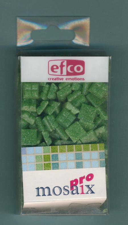 2291465 Mosaix Pro Glassteine 10x10mm mittelgrün 200g