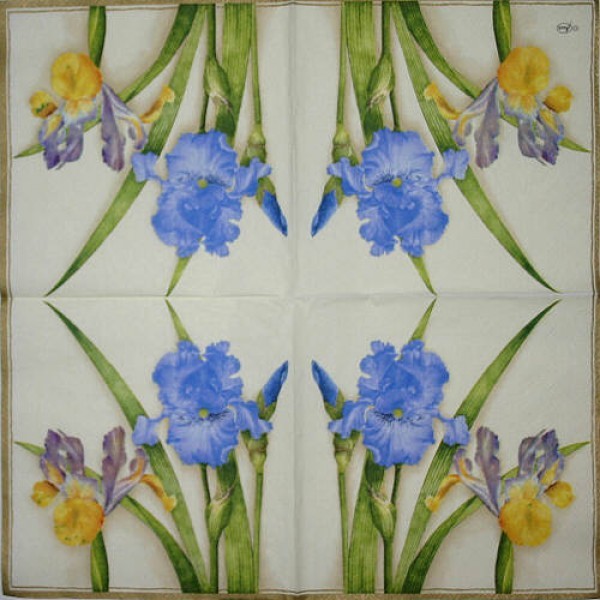 Serviette Iris