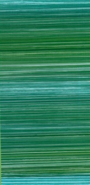 7007391 Kerzen Wachsplatte gestreift grün-türkis 200x100mm