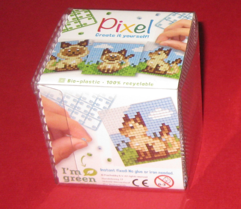 29021 Pixelhobby Klassik Set kleine Basisplatte Katzen