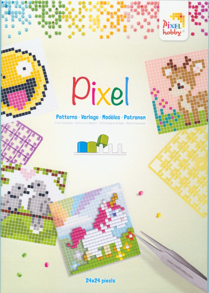 200811 Pixelhobby Vorlagenheft 1 kleine Grundplatte