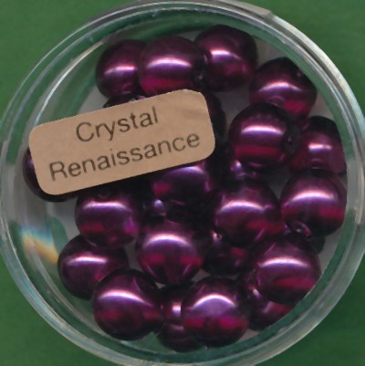 078008164 Crystal Renaissance Perlen 8mm lila 25 Stück