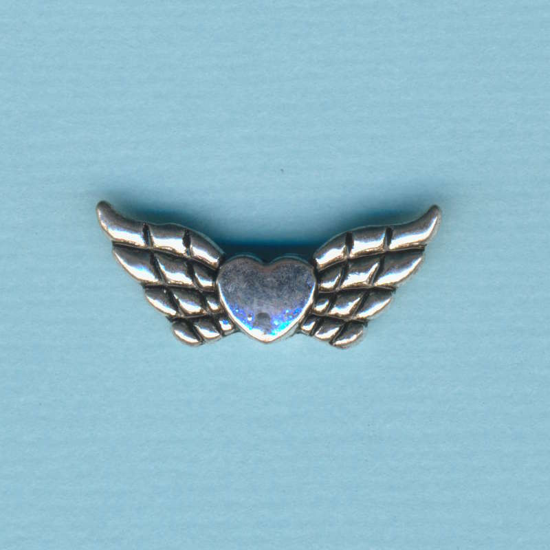 4578-93951 Metallteil Flügel 22mm silber