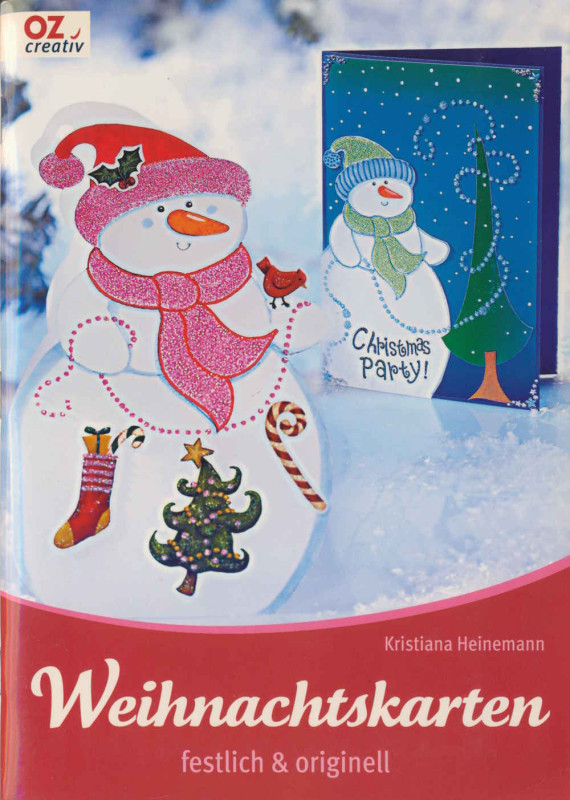 2146 Buch Weihnachtskarten festlich und originell