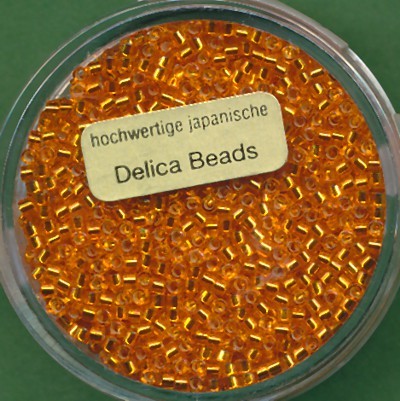 9663114_Delica-Beads-2mm-orange-Silbereinzug-9g