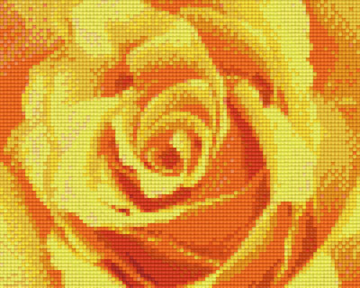 804013 Pixelhobby Klassik Set Gelbe Rose