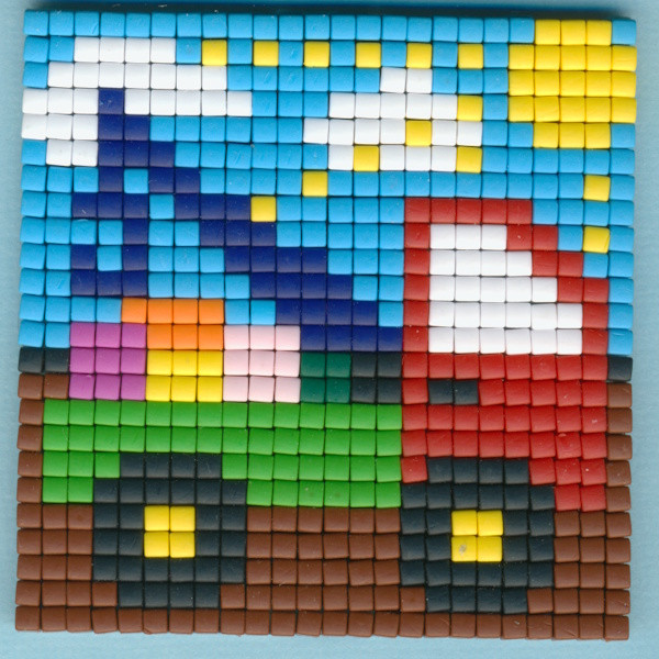 77614 Pixelhobby Set kleine Basisplatte Lastauto