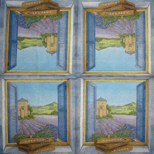 Serviette Fenster 3