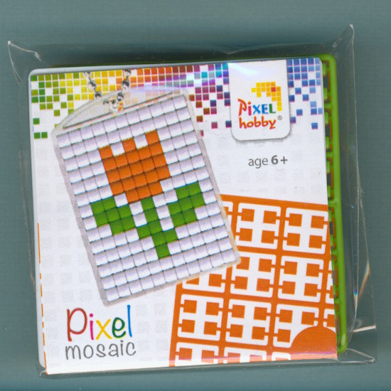 23007 Pixelhobby Medaillon Set Tulpe