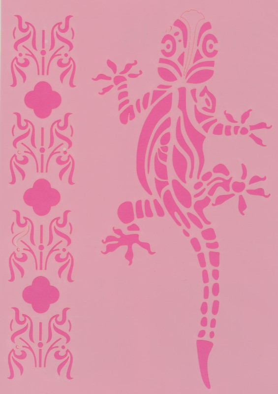 Stencil Salamander