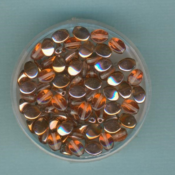 5927137 Pinch Beads 5x3mm kupfer kristall 80 St.