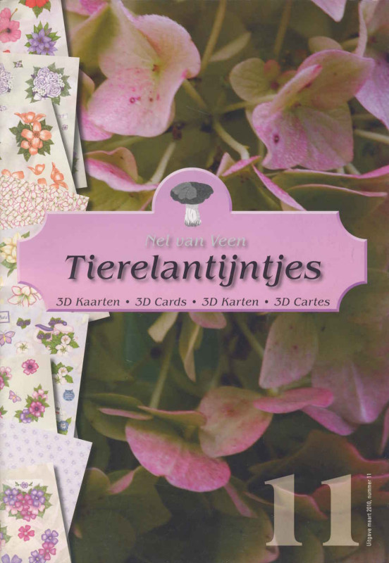 93478 3D Motivbuch A4 Blumen klein 1