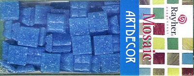 1452609 Art Decor Mosaiksteine 10mm mittelblau 50g