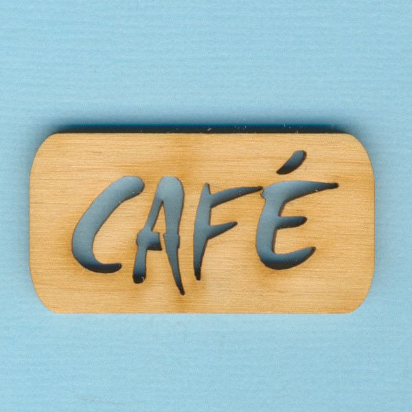 szh5304 Holz Schritzug Cafe 4,3x2,2cm