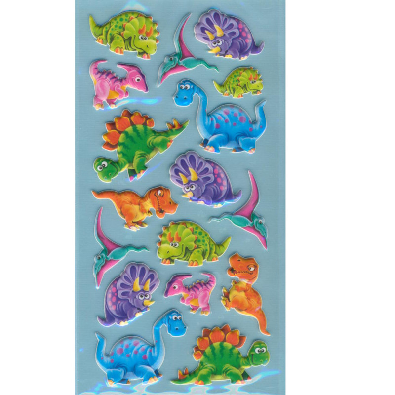 3451242 Creapop Softysticker Dino II