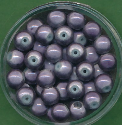 Miracle-Beads 6mm dunkelgrau