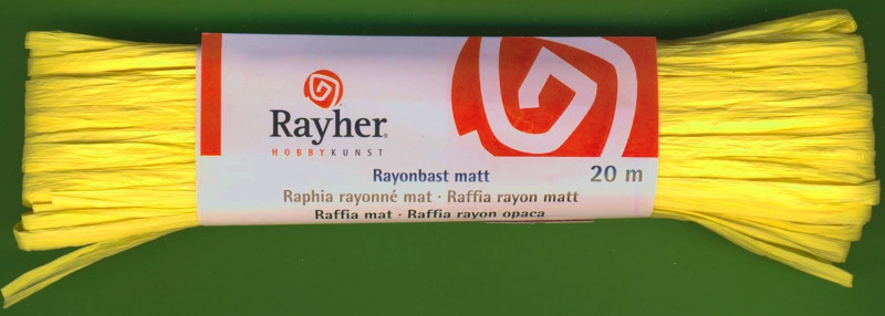 5214920_Rayonbast-gelb-matt-20m