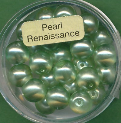 078008494 Crystal Renaissance Perlen 8mm hellgrün 25 Stück