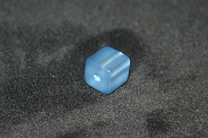 500808441 Polariswürfel jeansblau 8x8mm
