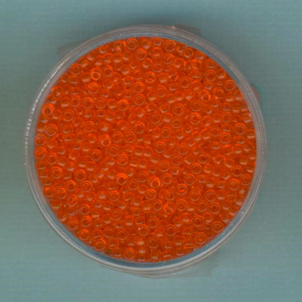 591138 Miyuki Rocailles 2,2mm transparent orange 10g