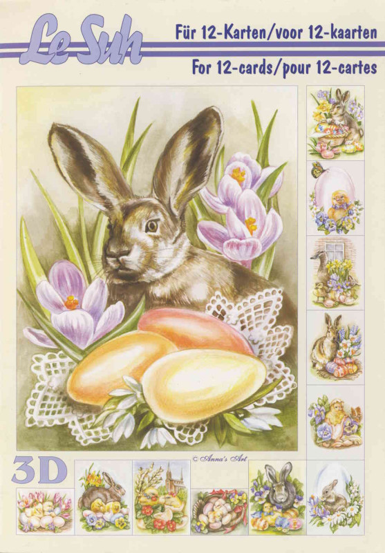 345610 3D Motivbuch A5 Ostern 3