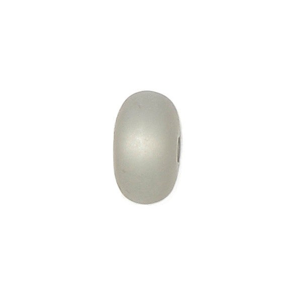 370512461 Polarisperle Großloch Rad 12mm grau matt