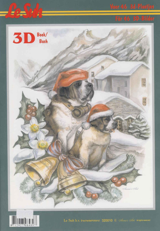 320010 3D Motivbuch A4 Winterweihnacht