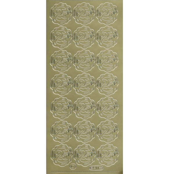 cl911g Sticker 25 gold