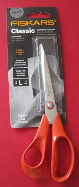 1005147 Fiskars Universalschere für Linkshänder 21cm