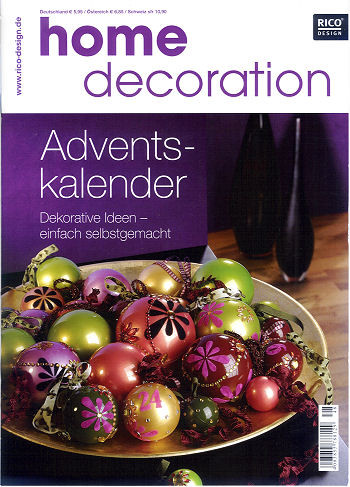 232480000 Buch Home Decoration Adventskalender