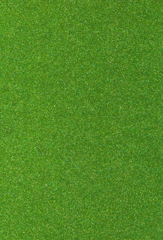 1054061 Moosgummiplatte Glitter hellgrün 200x300x2mm