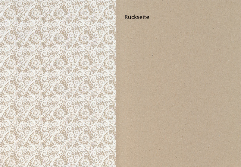 4772755 Bastelkarton A4 Spitze natur