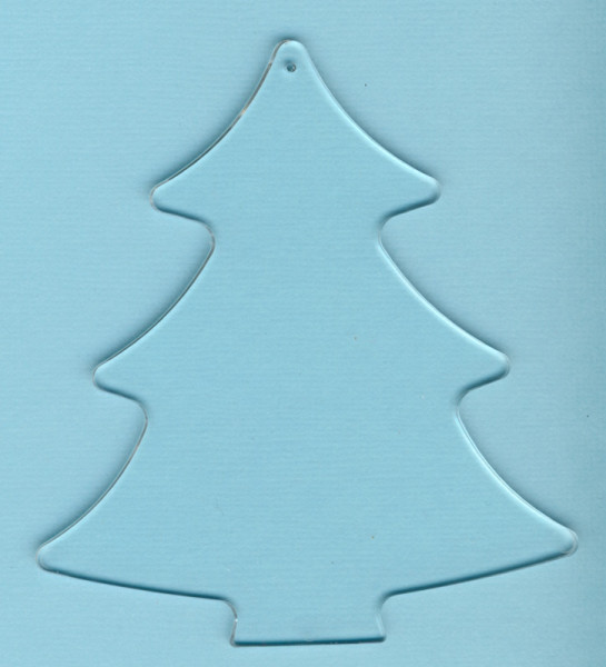 3905737 Acryl Trennscheibe Baum 10cm
