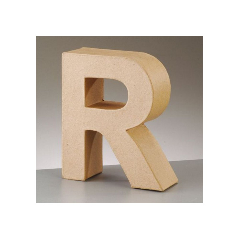2630918 Papp Art Buchstabe R 17,5x15cm