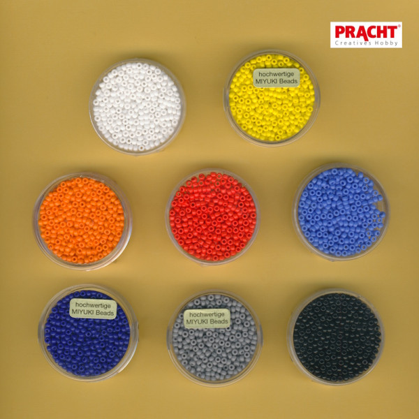 Pracht Miyuki Rocailles 9/0 2,5mm satt