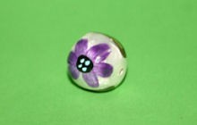 Capiz-Perle handbemalt Blüte
