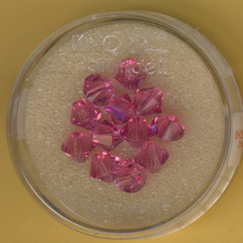 2207827 Swarovski Kristallschliffperlen 6mm rose 12 Stück