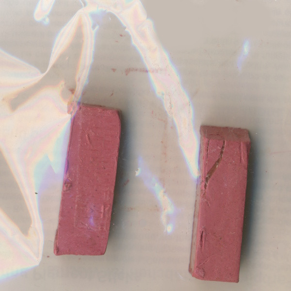 3505033 Farbpigmentstäbchen altrosa 2 Stück