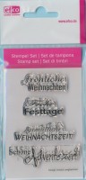 4511124 Stempel Clear Weihnachten 11 transparent 74 x 105mm 4511124 Stempel Clear Weihnachten 11 transparent 74 x 105mm
