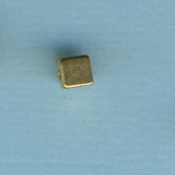 57297a_Metallperle-Würfel-4mm-echt-vergoldet