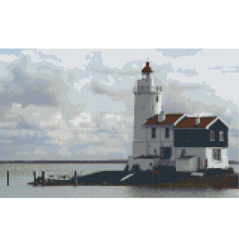 808056 Pixelhobby Klassik Set Leuchtturm 2